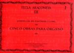 Cinco obras para órgano