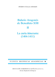 Bulario Aragonés de Benedicto XIII. II. La curia itinerante (1404-1411) (FHA 36)