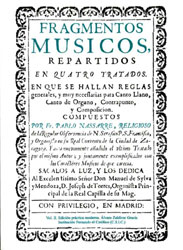 Fragmentos músicos (1683-1700). Volumen II. Edición práctica moderna