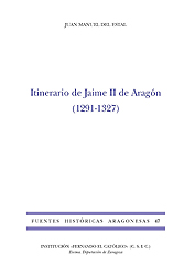 Itinerario de Jaime II de Aragón (1291-1327) (FHA 47)