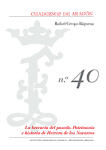 La herencia del pasado. Patrimonio e historia de Herrera de los Navarros. Cuadernos de Aragón, 40