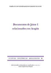 Documentos de Jaime I relacionados con Aragón (FHA 50)