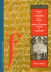 Historia de la impresión de las Rimas de Lupercio y Bartolomé Leonardo de Argensola