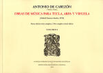 Obras de música para tecla, arpa y vihuela