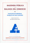 Hacienda Pública (1820) - Balanza del Comercio (1830)