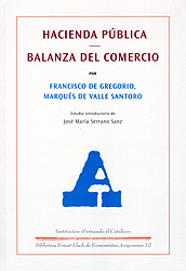 Hacienda Pública (1820) - Balanza del Comercio (1830)