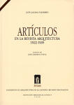 Artículos en la revista Arquitectura 1922-1935