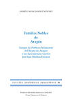 Familias Nobles de Aragón. Linages de Nobles e Infanzones del Reyno de Aragón y sus descendencias escritos por Juan Mathias Estevan (FHA 84)