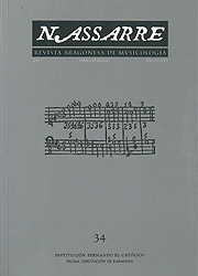 Nassarre. Revista aragonesa de musicología, 34