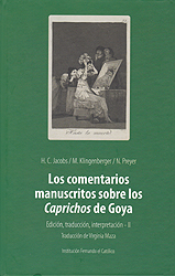 Los comentarios manuscritos sobre los Caprichos de Goya. Tomo II