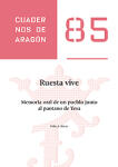 Ruesta vive. Memoria oral de un pueblo junto al pantano de Yesa. Cuadernos de Aragón, 85