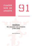 Aniñón. Un encuentro con su historia (1900-2020). Cuadernos de Aragón, 91